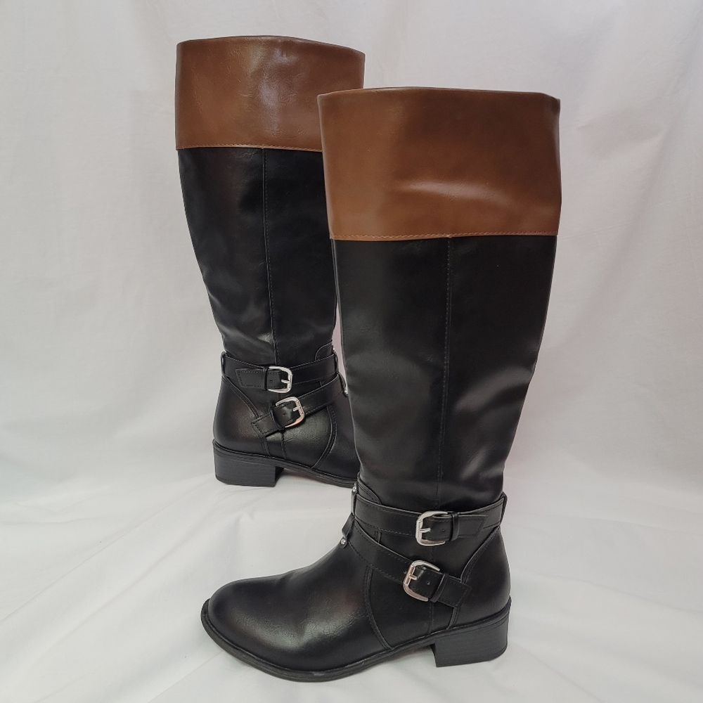 Arizona Black Brown boots -Denver sz 6 1/2